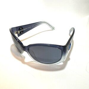 Lilly Pulitzer Babs GL Polarized Gradient Blue Sunglasses 56-16-130